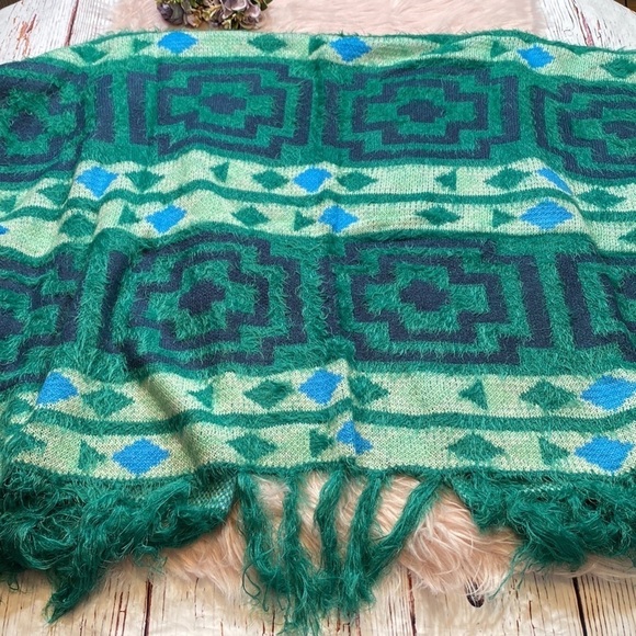 NWT Free People Diamondback Cozy Kimono Green sz OS - Picture 12 of 12